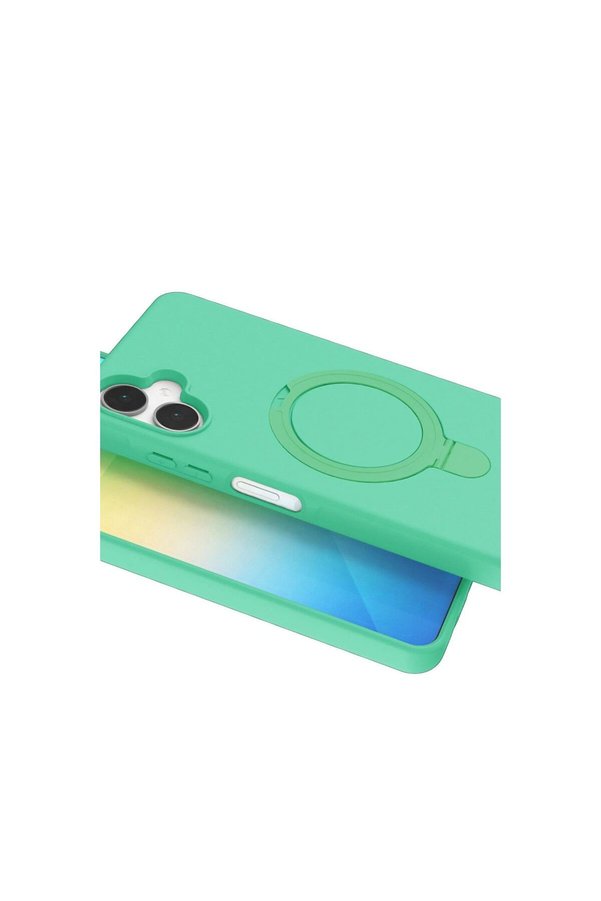 Ethab Ticaret Glb-Stl41414 Samsung Galaxy A06 Regal Magsafe Standlı Kapak - Yeşil