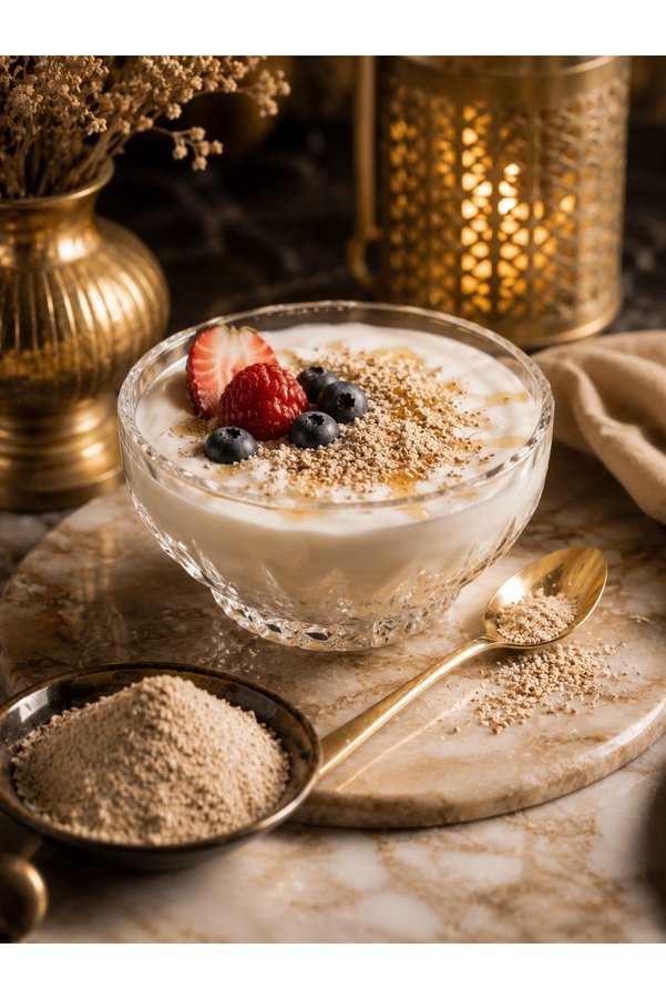 Aleyna Baharat 100 Gr Glutensiz Karnıyarık Otu Tohumu Tozu / Unu - Psyllium Husk Powder - Katkısız & Doğal