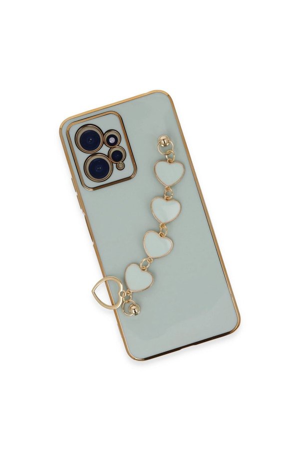 Ethab Ticaret Glb-Stl41414 Xiaomi Redmi Note 12 4G Kılıf Esila Silikon - Su Yeşili
