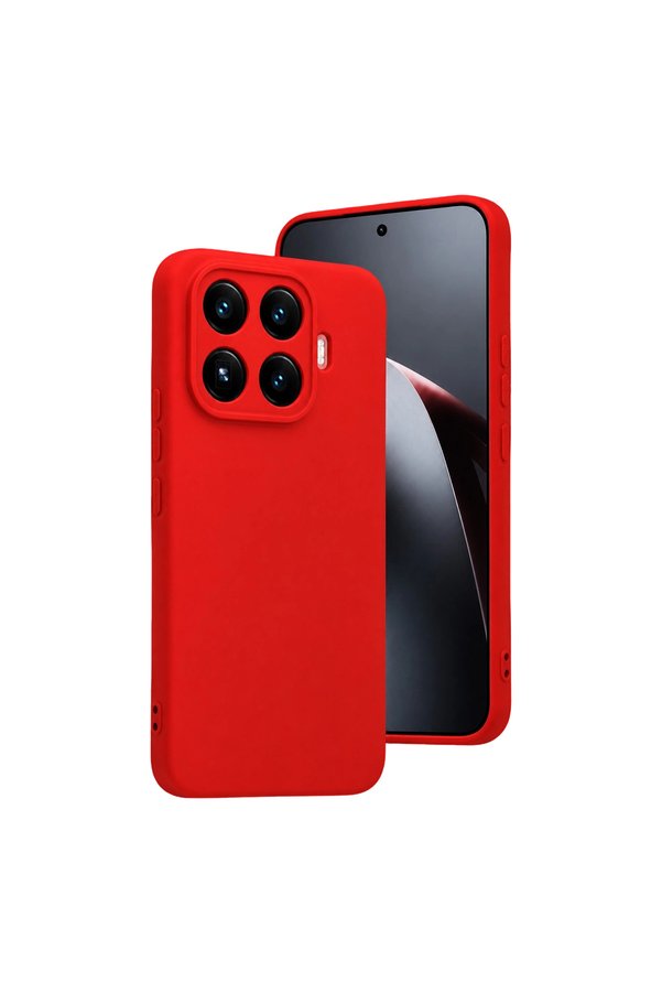 Evimdeyokyok Xiaomi Mi 17T Nano İçi Kadife Silikon - Kırmızı
