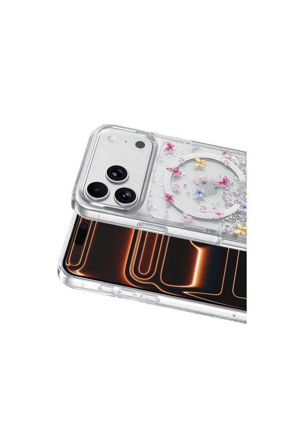 Evi̇mdeyokyok Onegi̇f Apple İphone 17 Pro Max Mi̇sk Si̇mli̇ Magsafe Kapak - Desen 4