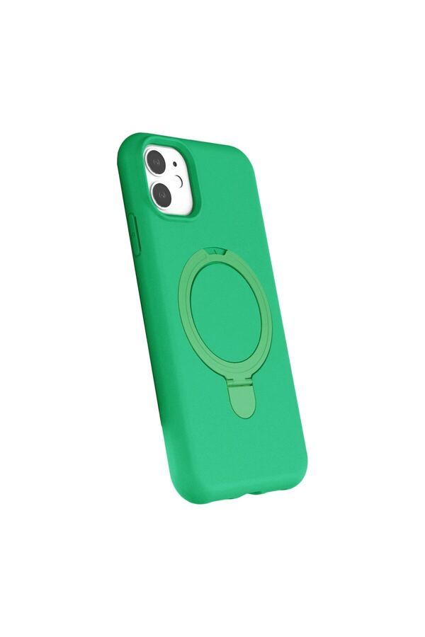 Ethab Ticaret Glb-Stl41414 İphone 11 Regal Magsafe Standlı Kapak - Yeşil