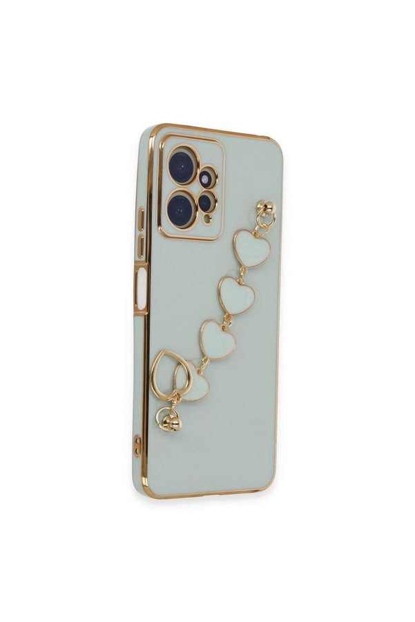 Ethab Ticaret Glb-Stl41414 Xiaomi Redmi Note 12 4G Kılıf Esila Silikon - Su Yeşili