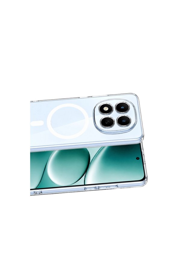 Evi̇mdeyokyok Xi̇aomi̇ Redmi̇ Note 15 Pro 5G Combo Sert Şeffaf Magsafe Kapak - Şeffaf