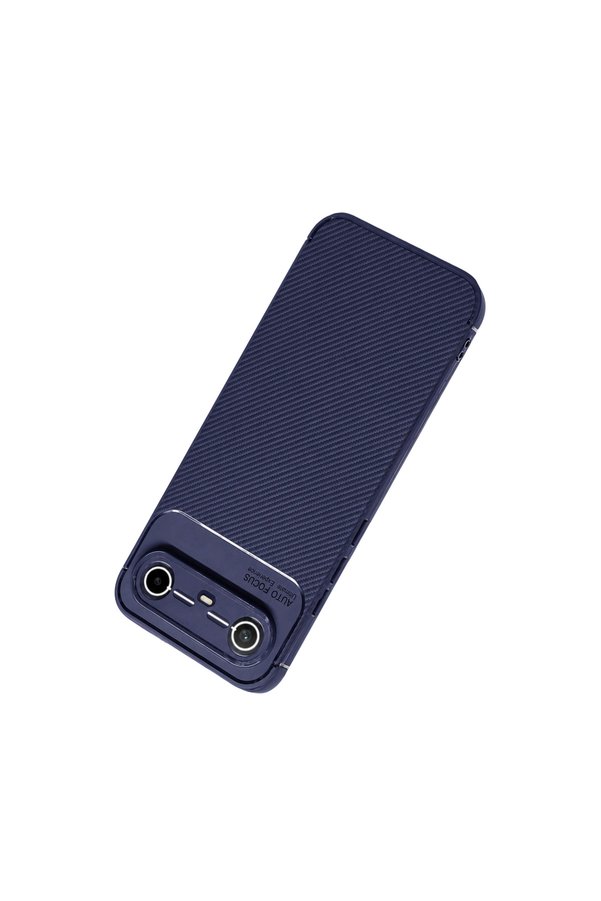 Evi̇mdeyokyok Tecno Spark Sli̇m 5G Auto Focus Karbon Kapak - Laci̇vert