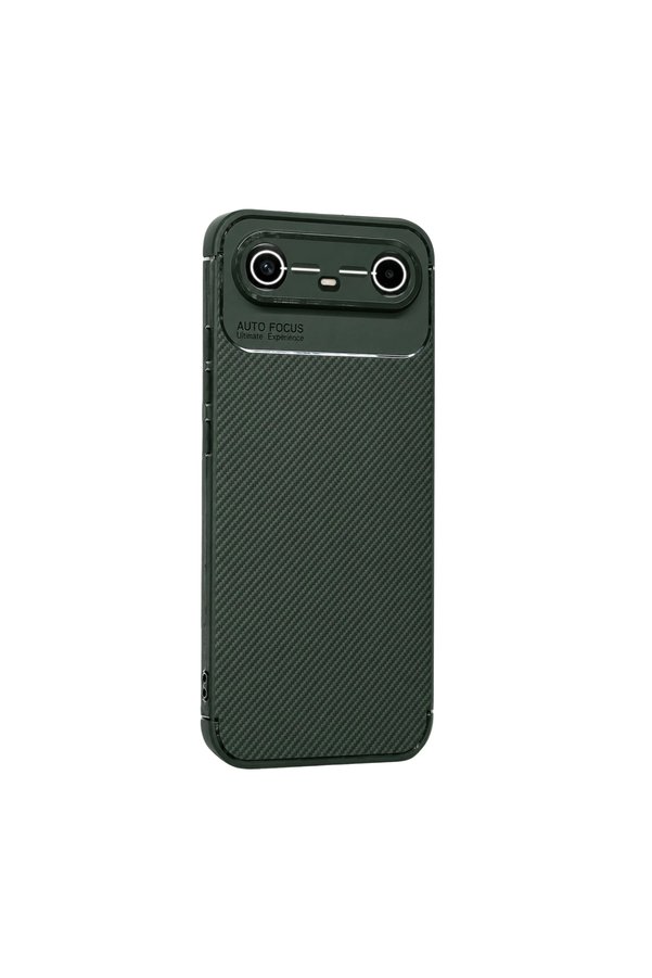 Evi̇mdeyokyok Tecno Spark Sli̇m 5G Auto Focus Karbon Kapak - Koyu Yeşi̇l