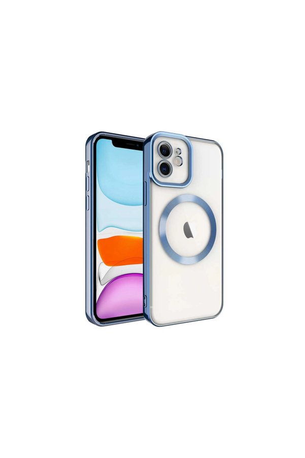 Evimdeyokyok Apple İphone 11 Kılıf Kross Magneticsafe Kapak - Sierra Blue