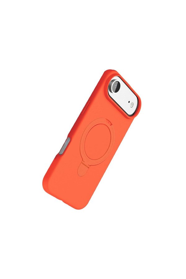 Ethab Ticaret Glb-Stl41414 İphone 17 Air Regal Magsafe Standlı Kapak - Turuncu
