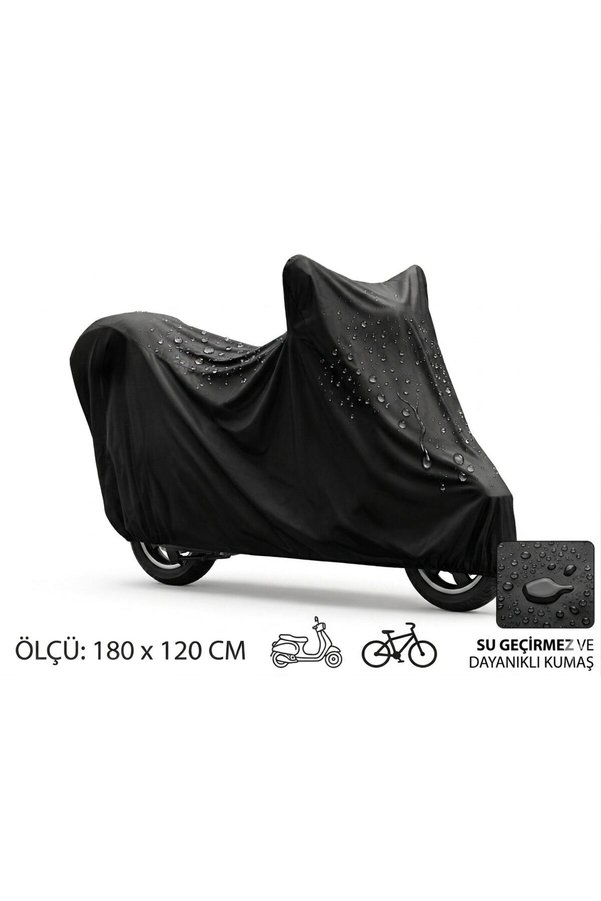 Ethab Ticaret Glb-Stl41414 Motosiklet Ve Scooter Koruma Brandası – Su Ve Toz Geçirmez 180X120 Cm