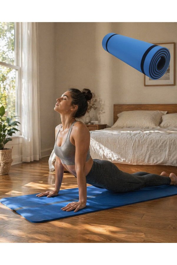 Ethab Giyim 10 Mm Fitness Ve Pilates Matı Kaydırmaz Taban Konforlu Spor Minderi Hafif Taşına - Glst2124-703