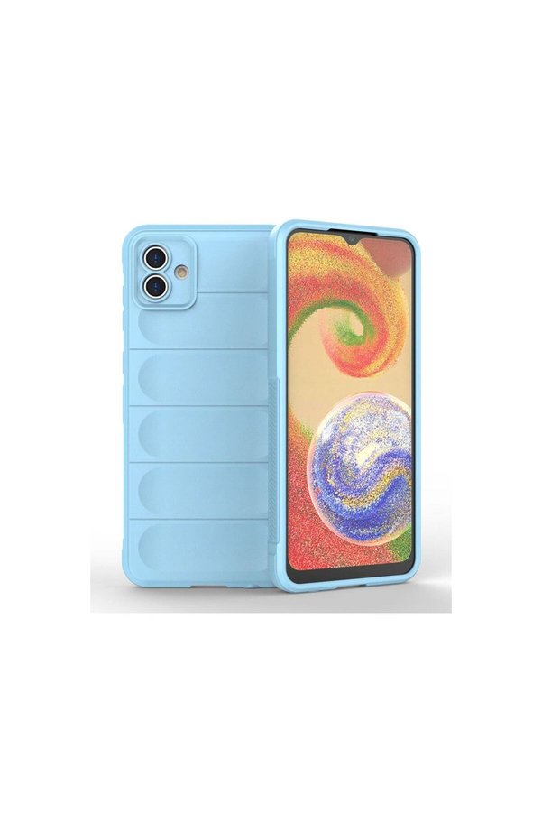 Ethab Ticaret Glb-Stl41414 Samsung Galaxy A04 Kılıf Optimum Silikon - Sky Blue