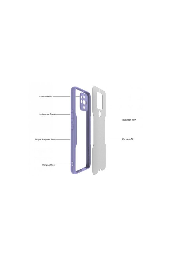 Evimdeyokyok Tecno Camon 16 Kılıf Platin Silikon - Pembe