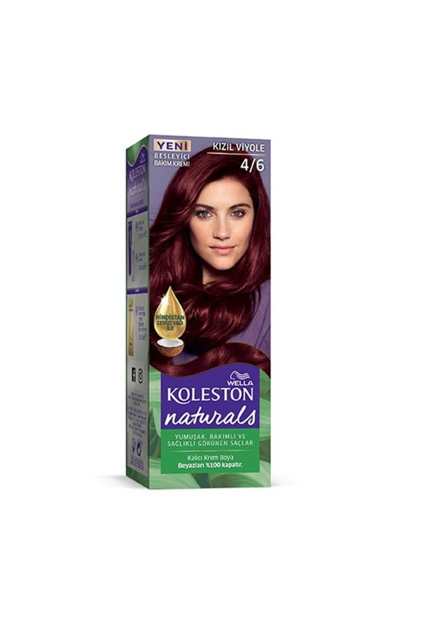 Ethab Ticaret Glb-Stl41414 Naturals Saç Boyası Kızıl Viyole 4/6