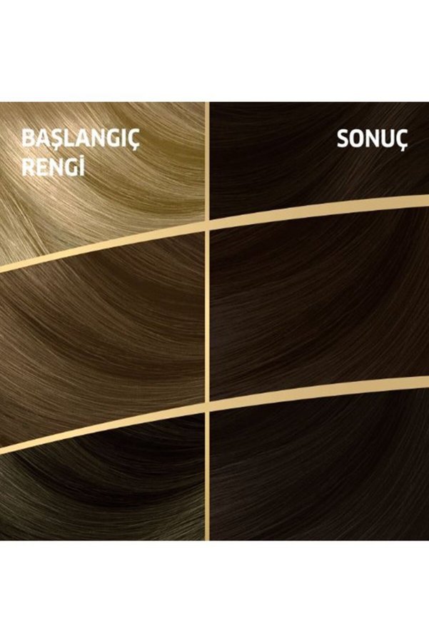 Ethab Ticaret Glb-Stl41414 Naturals Saç Boyası Koyu Kahve 3/0