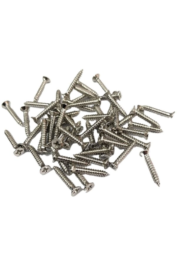 Evimdeyokyok Nikel 1000 Adet Klips Vidası 2,2X13 Mm Yhb - Konik Başlı Kutu, Sandık, Ayak, Askı, Mini Vida