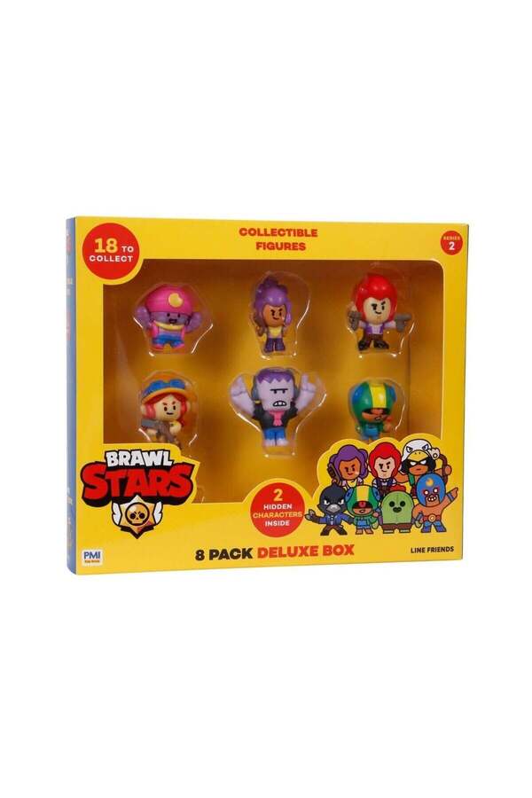 Ethab Ticaret Pmı Brw2070 Brawl Stars 8 Li Delüks Figür Set Asorti - 1 Adet