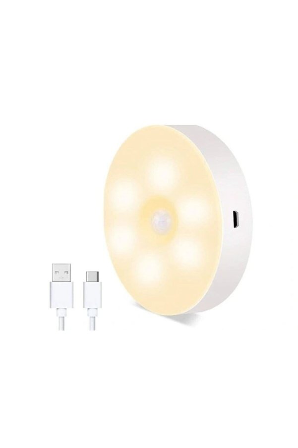 Ethab Ticaret Glb-Stl41414 Hareket Sensörlü Usb Şarjlı Led Işık Lamba