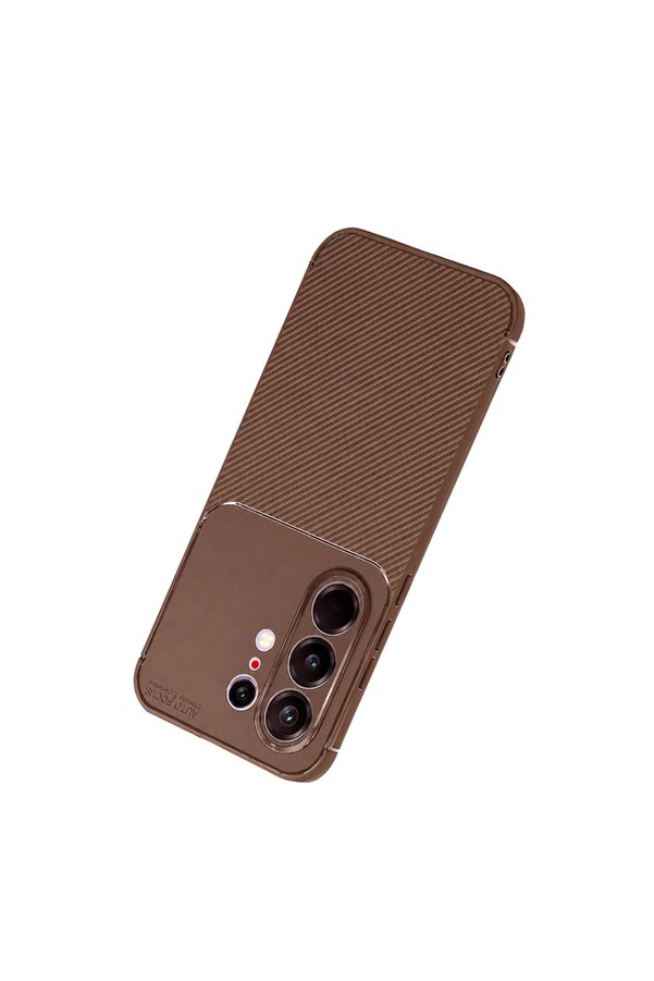 Evi̇mdeyokyok Tecno Camon 50 Pro 5G Auto Focus Karbon Kapak - Kahverengi̇