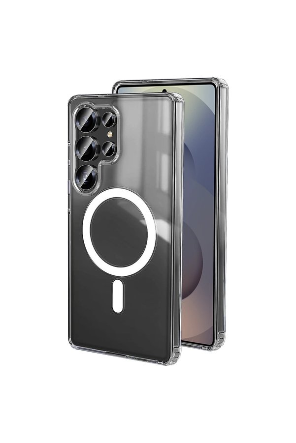 Evimdeyokyok Samsung Galaxy S26 Ultra Magneticsafe Şeffaf Silikon - Şeffaf
