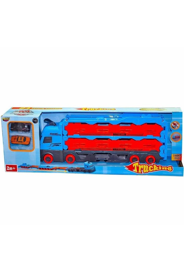 Ethab Ticaret Fab-1604 Yarış Pistli Tır- Prestij Oyuncak - 1 Adet