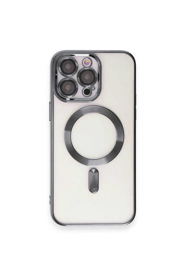 Evimdeyokyok Apple İphone 15 Pro Max Kılıf Kross Magneticsafe Kapak - Titan Gri