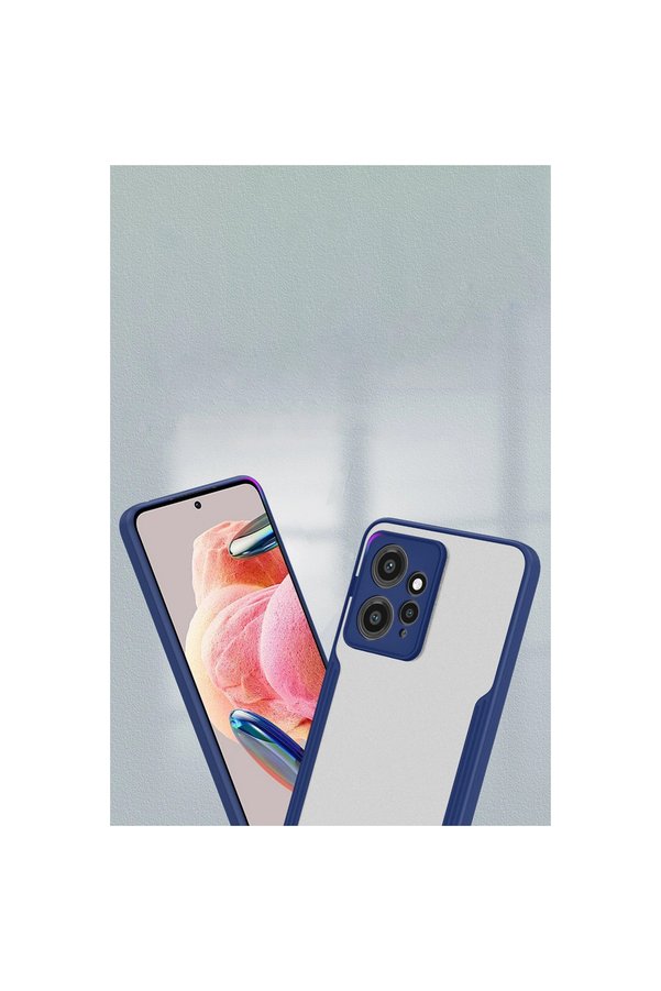 Evimdeyokyok Xiaomi Redmi Note 12 4G Kılıf Platin Silikon - Kırmızı