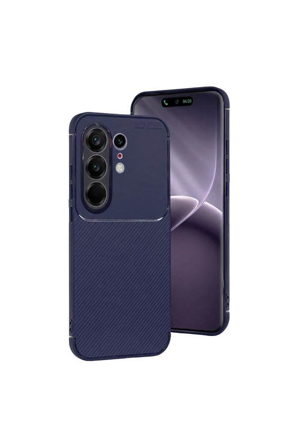 Evimdeyokyok Tecno Camon 50 Pro 5G Auto Focus Karbon Kapak - Lacivert