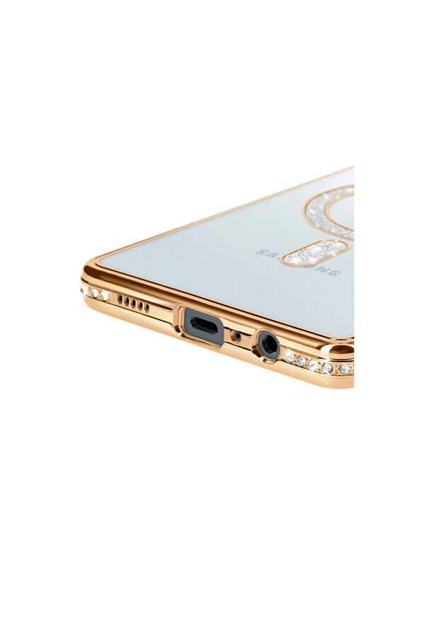 Ethab Ticaret Glb-Stl41414 Samsung Galaxy A06 Joke Simli Magneticsafe Kılıf - Gold