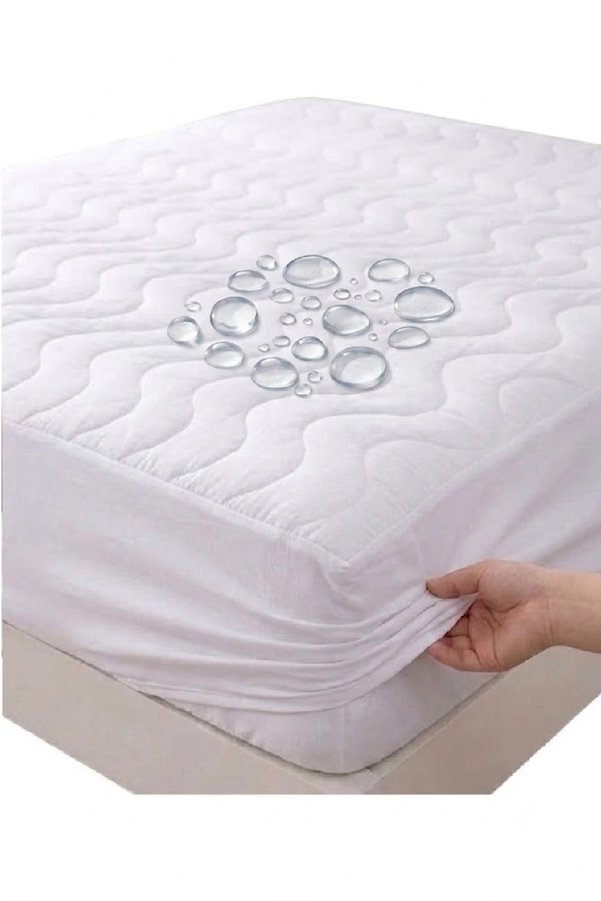 Bebesi 200X200 Cm Sıvı Geçirmez Kapitoneli Fitted Alez Çift Kişilik Yatak Koruyucu Alez