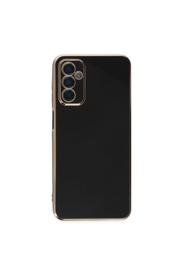 Evimdeyokyok Samsung Galaxy M23 Kılıf Volet Silikon - Siyah