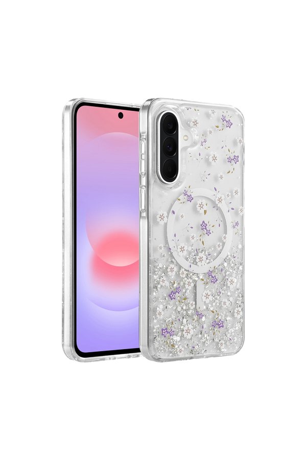 Evimdeyokyok Onegif Samsung Galaxy A56 Misk Simli Magsafe Kapak - Desen 2