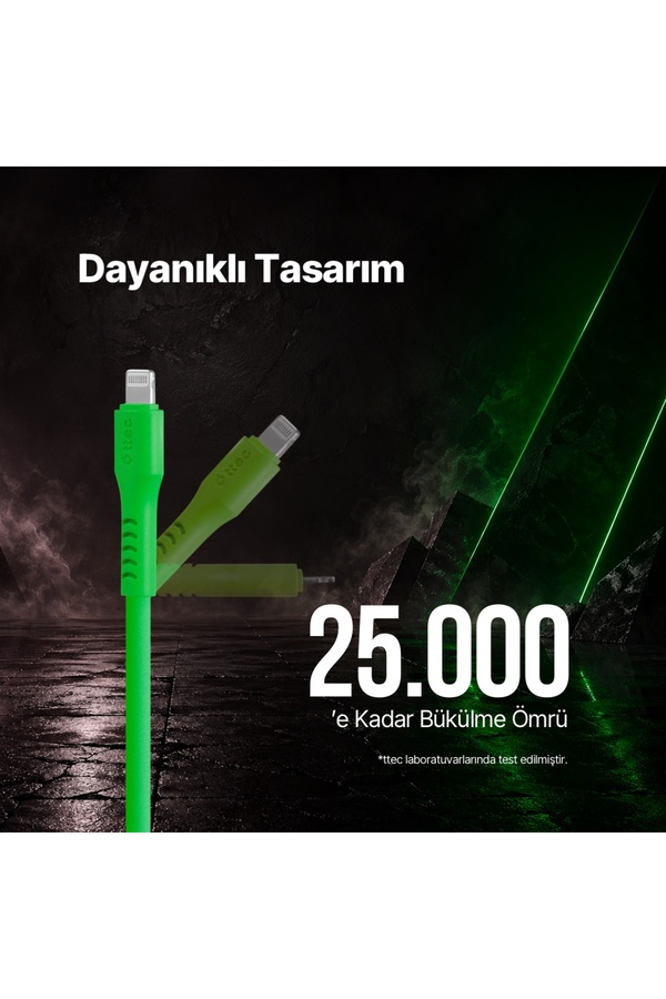 Ttec Usb-C - Lightning Hızlı Şarj Kablosu 120Cm