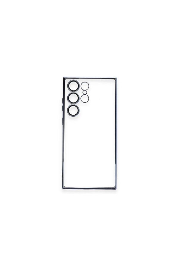 Ethab Ticaret Glb-Stl41414 Samsung Galaxy S23 Ultra Kılıf Razer Lensli Silikon - Açık Mavi