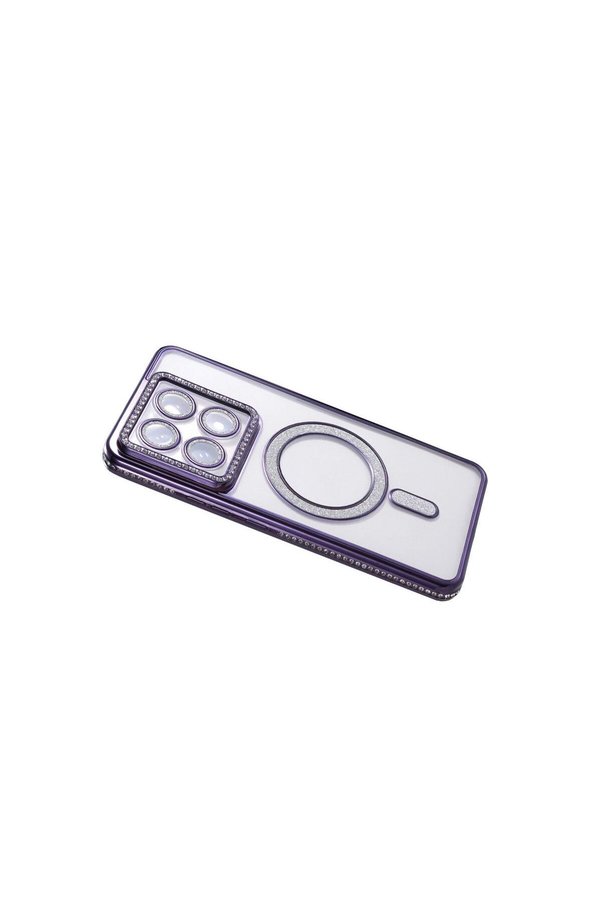Ethab Ticaret Glb-Stl41414 Mi 14T Pro Joke Simli Magneticsafe Kılıf - Derin Mor