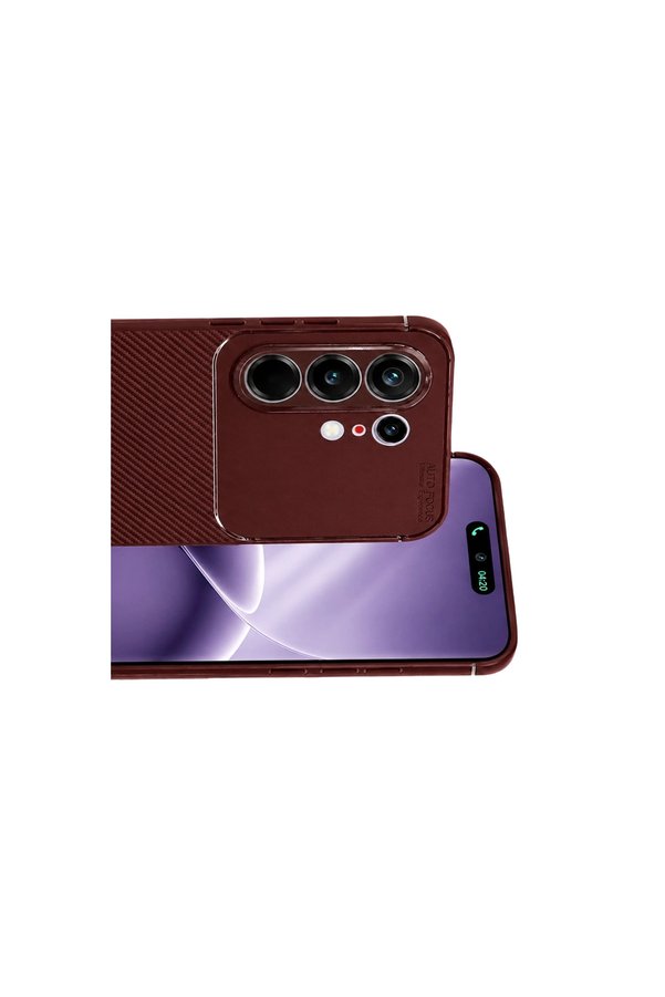 Evi̇mdeyokyok Tecno Camon 50 Pro 5G Auto Focus Karbon Kapak - Bordo