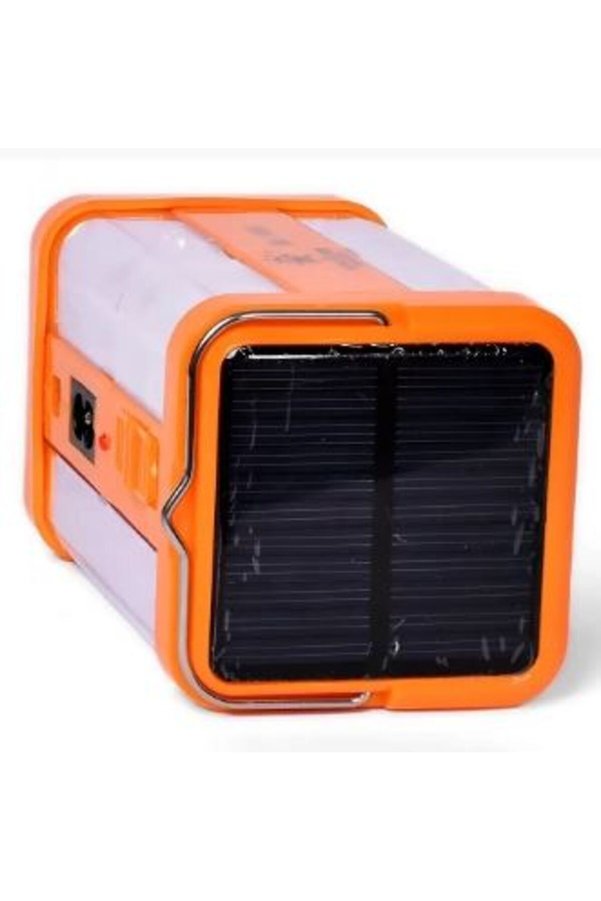 Ethab Ticaret Glb-Stl41414 P-1663 Güneş Enerjili Şarjlı Güçlü Işıldak