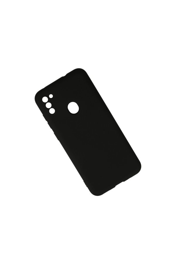 Evimdeyokyok Samsung Galaxy A11 Kılıf Nano İçi Kadife Silikon - Siyah