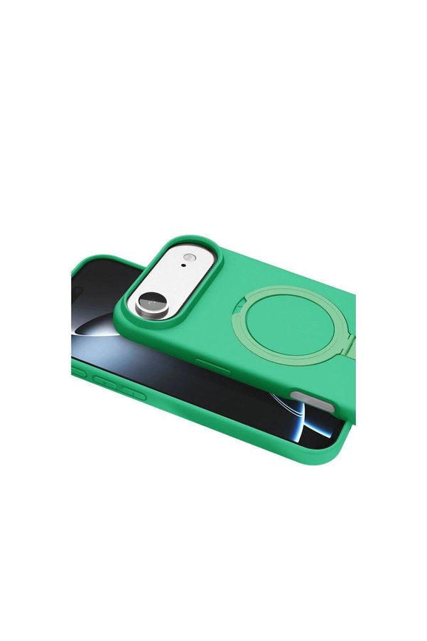 Ethab Ticaret Glb-Stl41414 İphone 17 Air Regal Magsafe Standlı Kapak - Yeşil