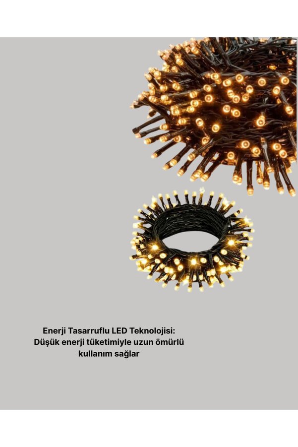 Lutesya 10 Metre Led Işıklı Dekoratif Parti Ve Kutlama Aydınlatması