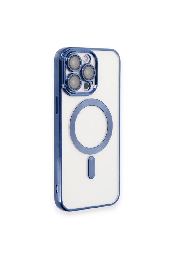 Evimdeyokyok Apple İphone 15 Pro Max Kılıf Kross Magneticsafe Kapak - Lacivert