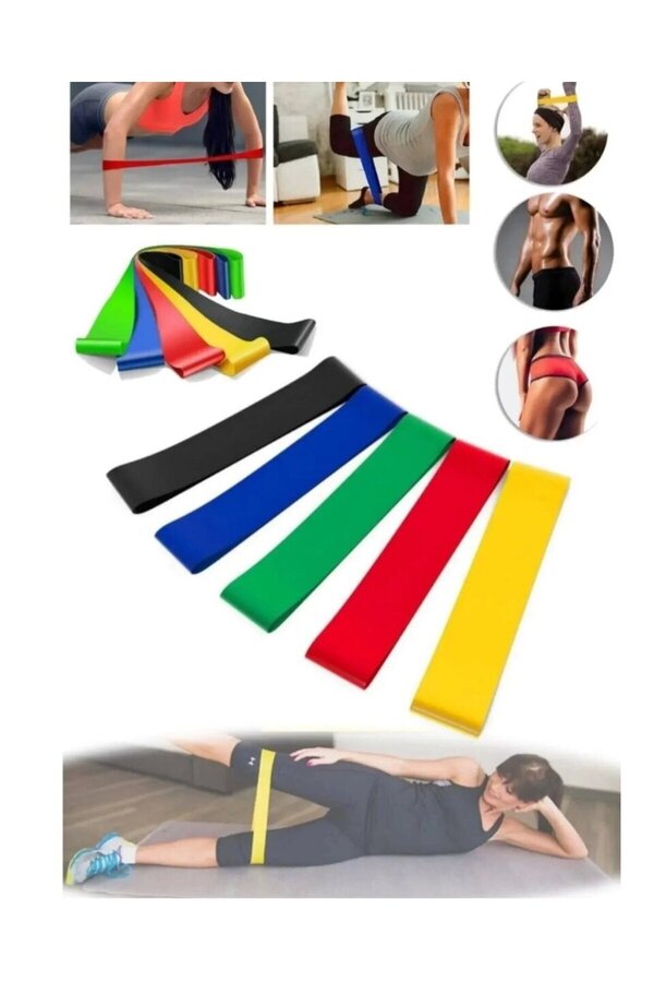 Ethab Giyim Spor Egzersiz Direnç Bandı Yoga Pilates Ve Fitness Antrenman Lastiği - Glst1711-2670