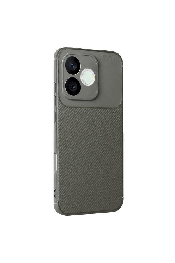 Evimdeyokyok Huawei Honor 600 Lite Auto Focus Karbon Kapak - Gri