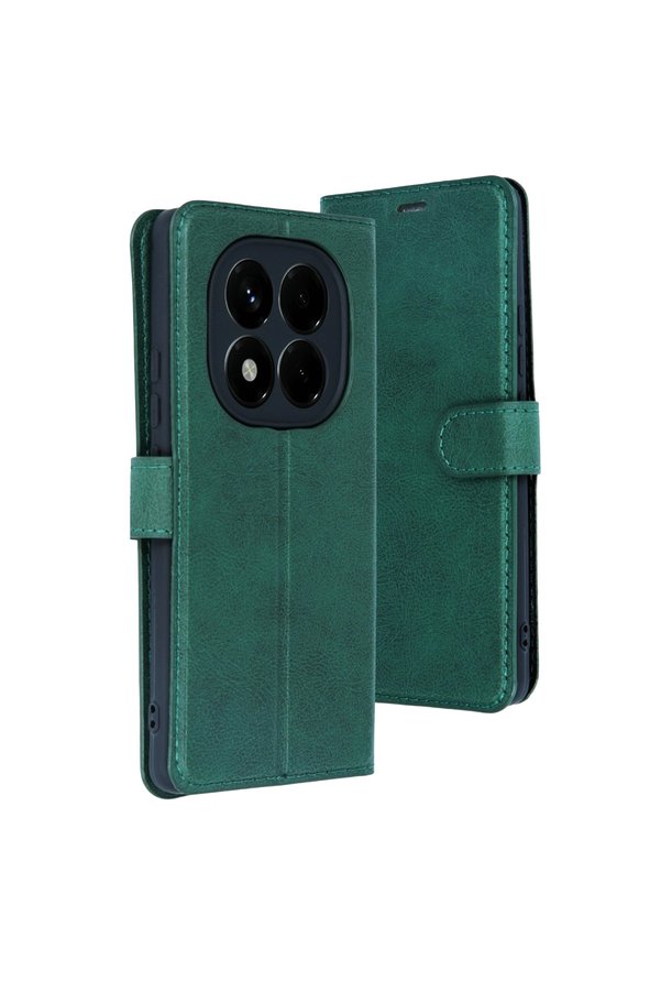 Evimdeyokyok Xiaomi Redmi Note 15 Pro 4G Trend S Plus Kapaklı Kılıf - Yeşil