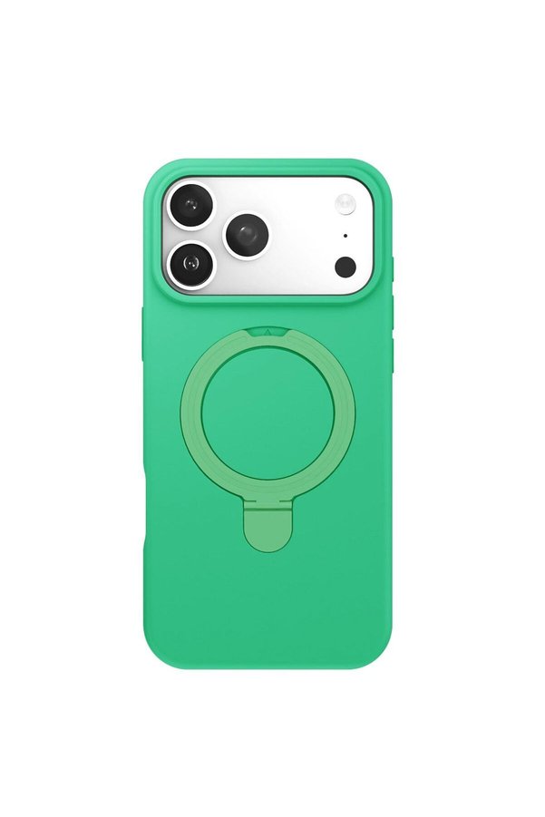 Ethab Ticaret Glb-Stl41414 İphone 17 Pro Regal Magsafe Standlı Kapak - Yeşil