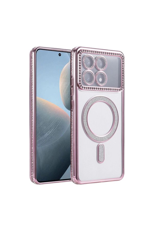 Ethab Ticaret Glb-Stl41414 Xiaomi Poco X6 Pro Joke Simli Magneticsafe Kılıf - Pembe