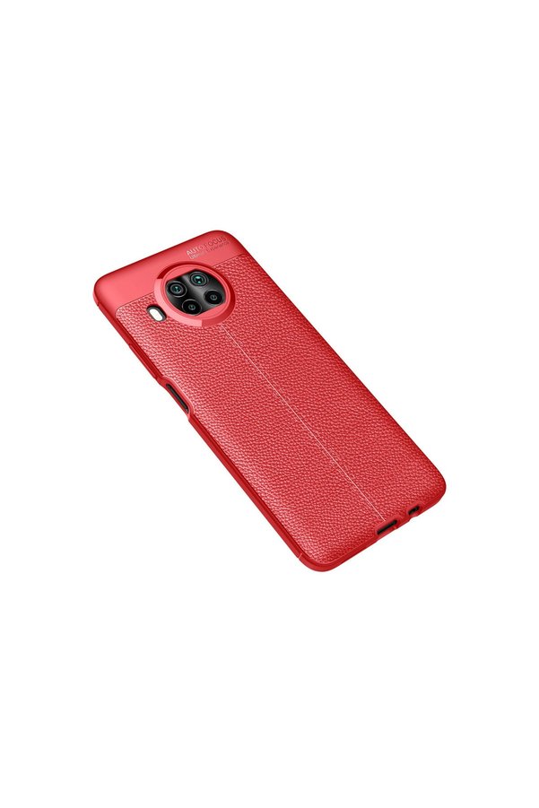 Evimdeyokyok Xiaomi Mi 10T Lite Kılıf Auto Focus Kapak - Kırmızı