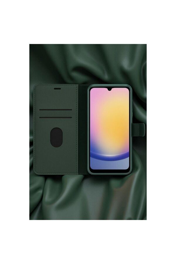 Ethab Ticaret Glb-Stl41414 Samsung Galaxy S24 Fe Kılıf Nano İçi Kadife Silikon - Gri