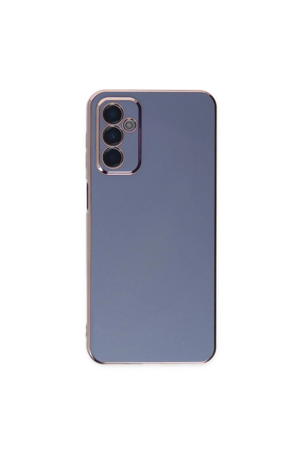 Evimdeyokyok Samsung Galaxy M23 Kılıf Volet Silikon - Mavi