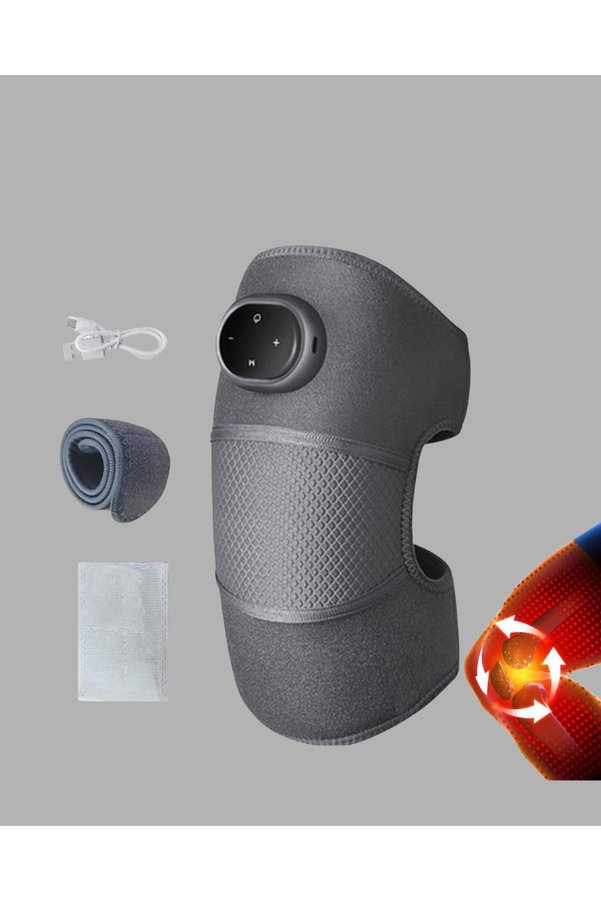T8 Store Diz Ve Dirsek İçin Isıtmalı Masaj Dizlik Aparatı