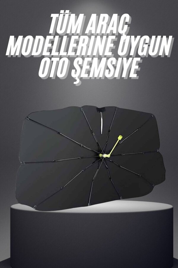Ethab Giyim Yeni Nesil Tüm Araç Modellerine Uygun Oto Şemsiye Katlanabilir Uv Işınlarına K - Glst7246-256
